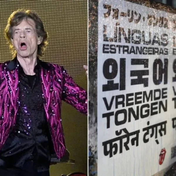 Los Rolling Stones confirmaron el título de su nuevo disco con carteles en todo el mundo