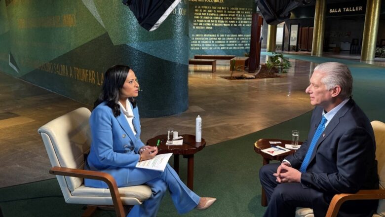 Díaz-Canel rechazó la propuesta de Trump de dejar la presidencia de Cuba durante una entrevista con la NBC