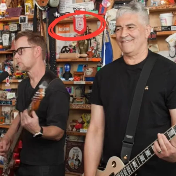 Revuelo por un pequeño detalle en el Tiny Desk de Foo Fighters