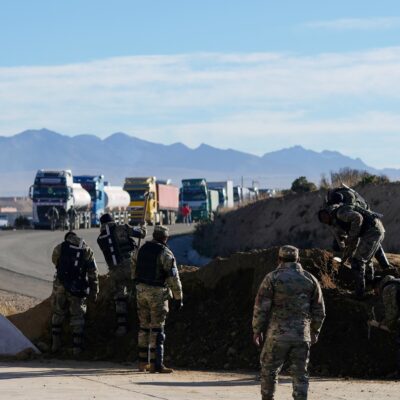 el Gobierno ordenó liberar los piquetes con militares y policías tras 11 días de cortes